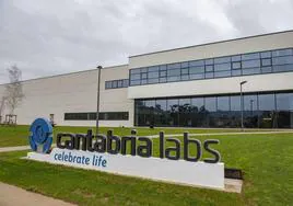 Imagern de la Planta de Cantabria Labs en Villaescusa.