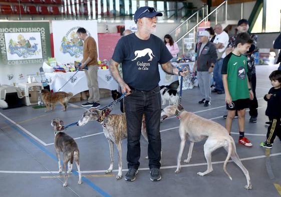 El mercadillo de las protectoras fue uno de los atractivos de la jornada.