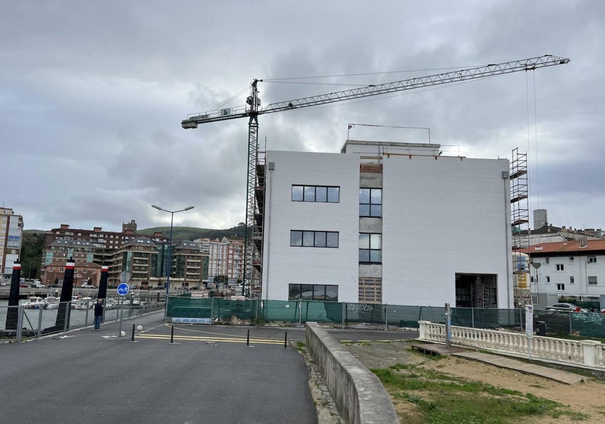 Las obras del Centro Integrado de Formación Náutico-Pesquera están en su última fase.