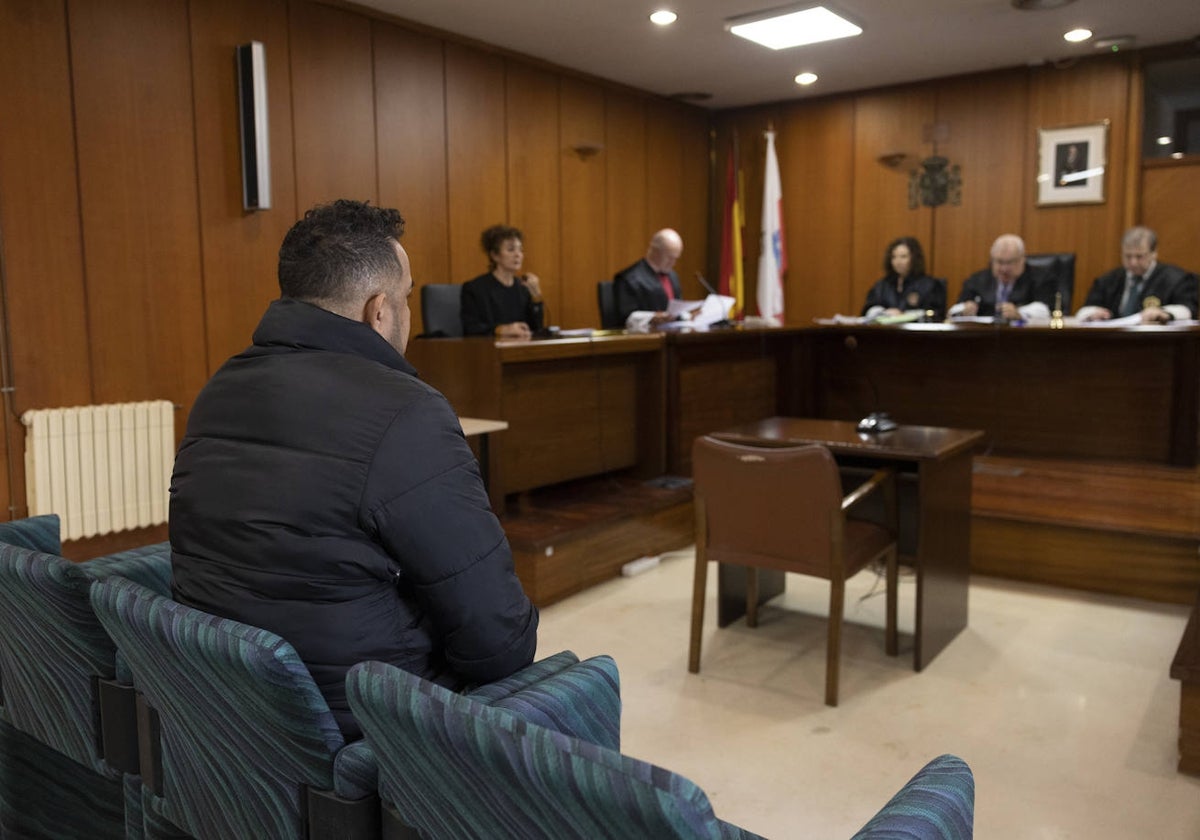 El hostelero condenado a dos años de cárcel durante su comparecencia este miércoles en la Audiencia Provincial.