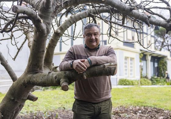 Javier Bedia, en Las Carolinas, a su llegada a la Presidencia de la Asociación de Hostelería en enero de este año.