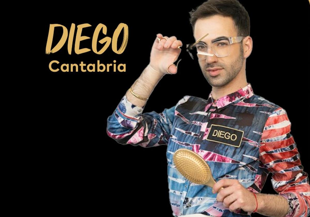 Imagen de Diego en el programa.