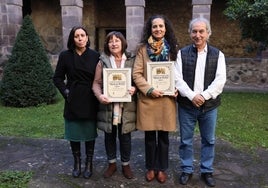 De izquierda a derecha, Cotera, Sierra, Herrero y Gómez.