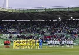 Minuto de silencio en memoria de Santi Gutiérrez Calle.