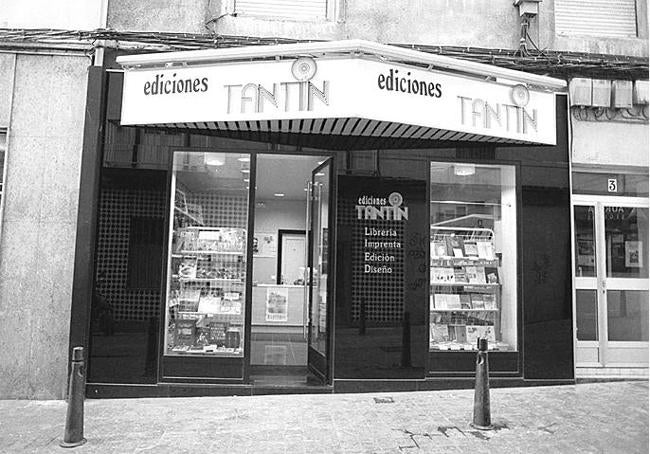 Imagen de la librería editorial en 1998.