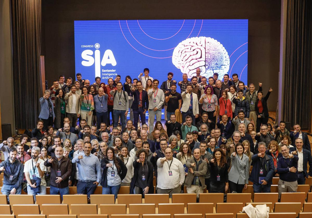 Asistentes al foro sobre la Inteligencia Artificial celebrado esta semana en Santander