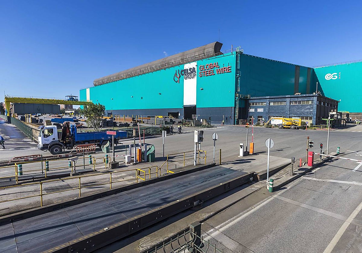 Fábrica de Global Steel Wire que el Grupo Celsa tiene en Santander.