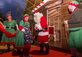 La Casita de Papá Noel amplía su horario en el Parque Mágico de Torrelavega