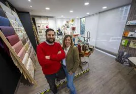 Giuliano Camilleri y Alicia Oceja ponen todo su «alma» y experiencia en el nuevo espacio en la calle Cisneros de Santander.