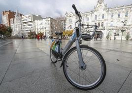 Modelo de las bicicletas eléctricas que se podrán alquilar en Santander.