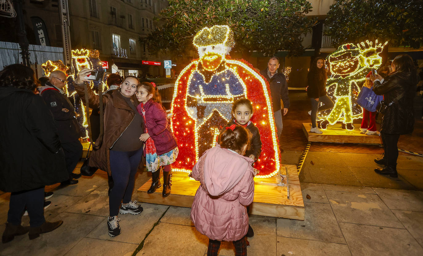 Creaciones que este año representan el Nacimiento, la Anunciación y la llegada de los Reyes Magos