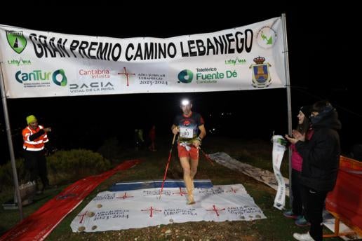 Diego Díaz, ganador de la Copa Cantabria de Carreras por Montaña Vertical 2023