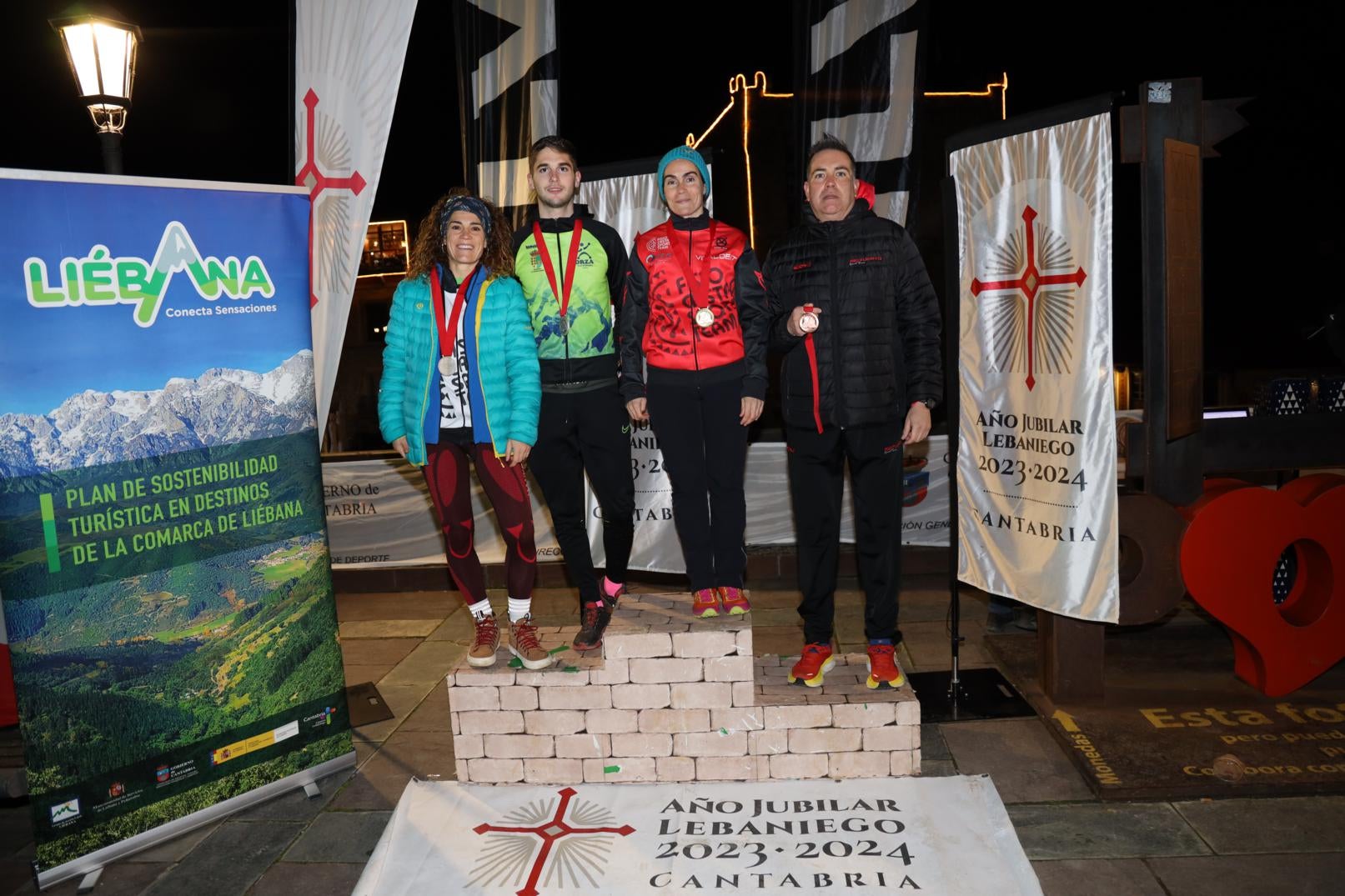 Primeros clasificados senior y promesas masculino y femenino