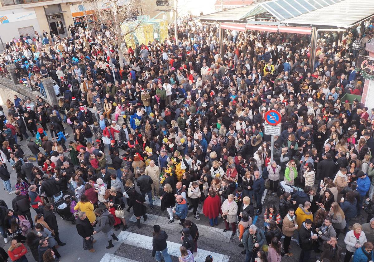 Imagen de la Plaza del Mercado en El Astillero