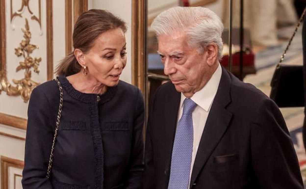 Isabel Preysler y Mario Vargas Llosa, en una imagen de archivo. 