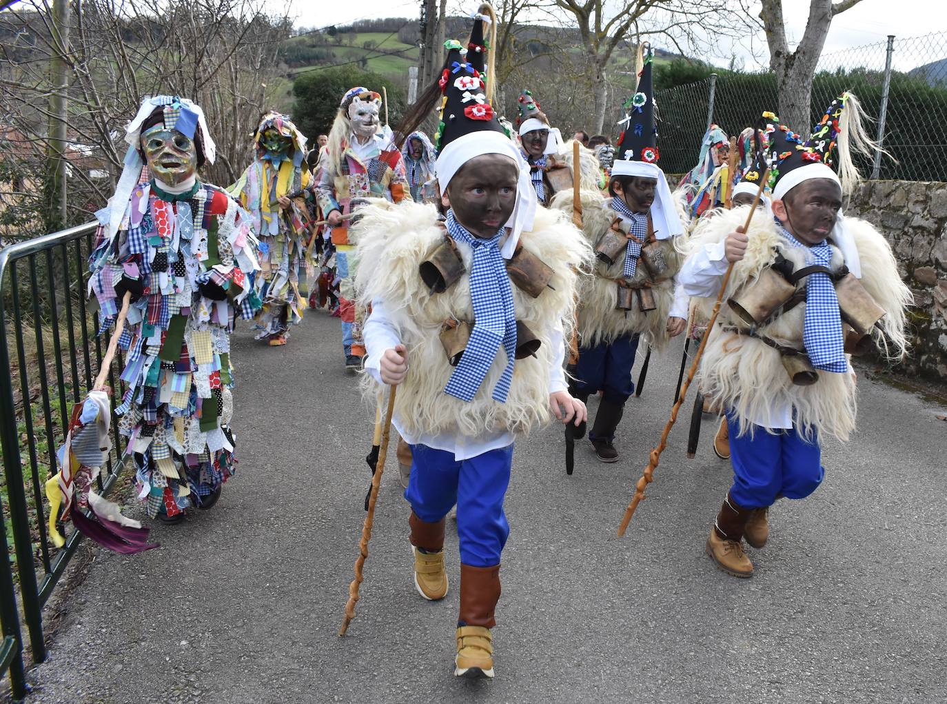 Los más pequeños fueron los protagonistas del primer carnaval del año en España.