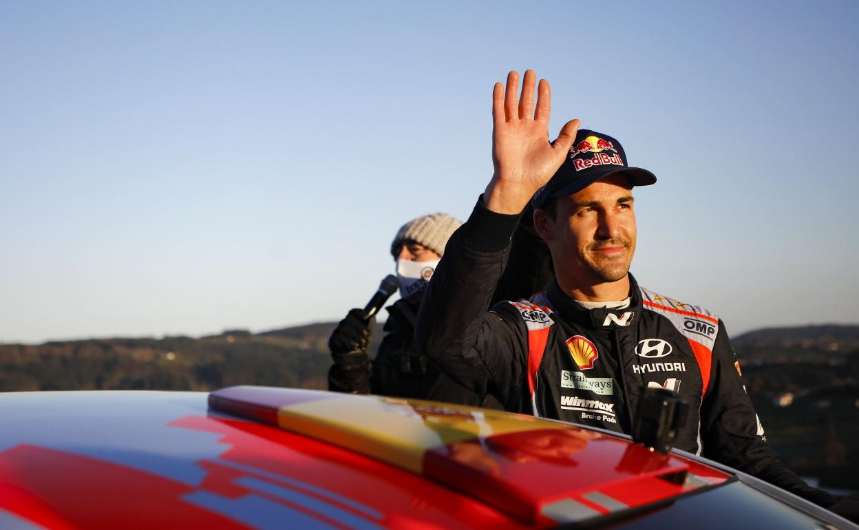 Dani Sordo estará en Mónaco a los mandos de su Hyundai. 