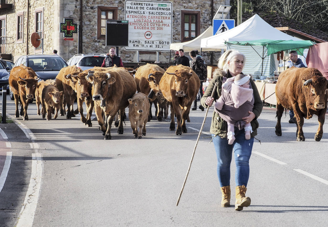 Fotos: El pueblo de Valle celebra su tradicional feria