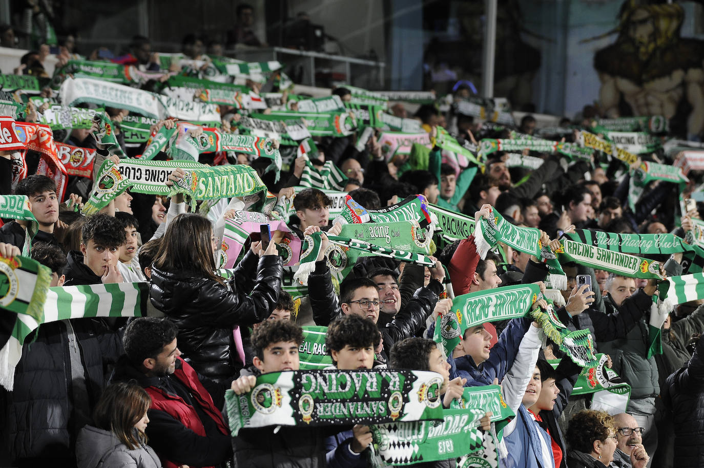 Fotos: Victoria del Racing ante el Sporting