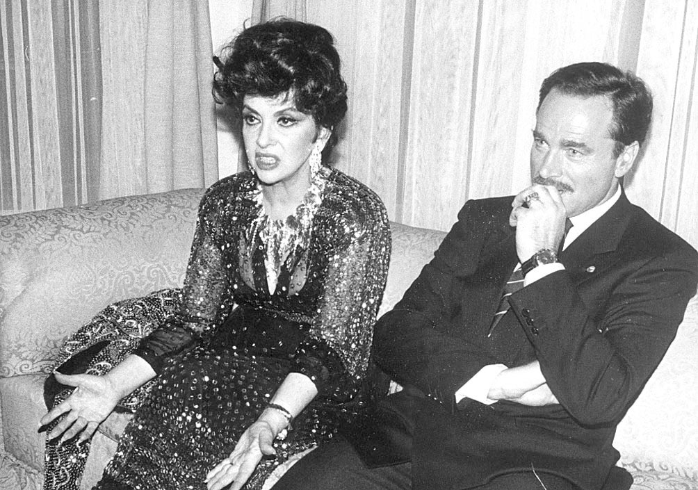 Fotos: La fugaz visita de Gina Lollobrigida a Santander en 1990