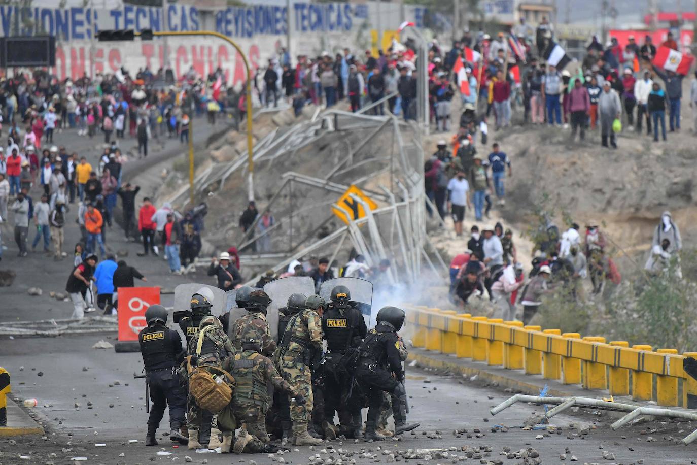 Fotos: Las imágenes que dejan las protestas en Perú