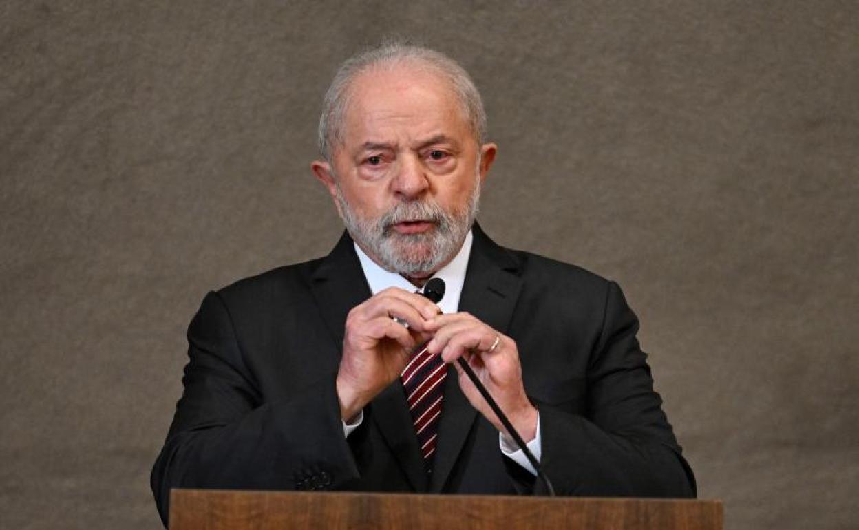 El presidente de Brasil, Luiz Inácio Lula da Silva. 