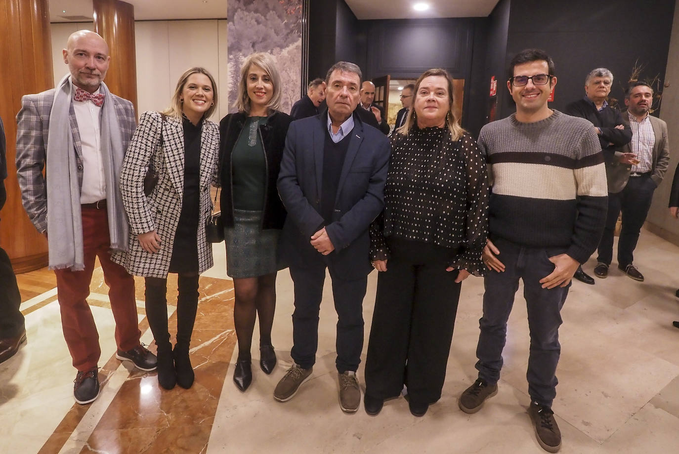 Miguel Ángel Roldán, Paula Parcha, Lucía Reguilón, Diego Ruiz, Mariángeles Samperio y Victor Puente