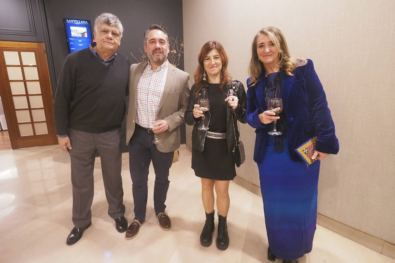 Carlos Rubalcaba, Óscar San Emeterio, Lucía Arce, Isabel García Imhof