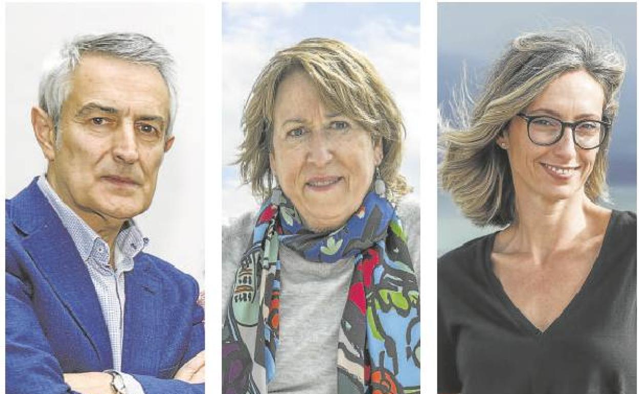 Fernando Abascal, Ana García Negrete y Marta San Miguel.