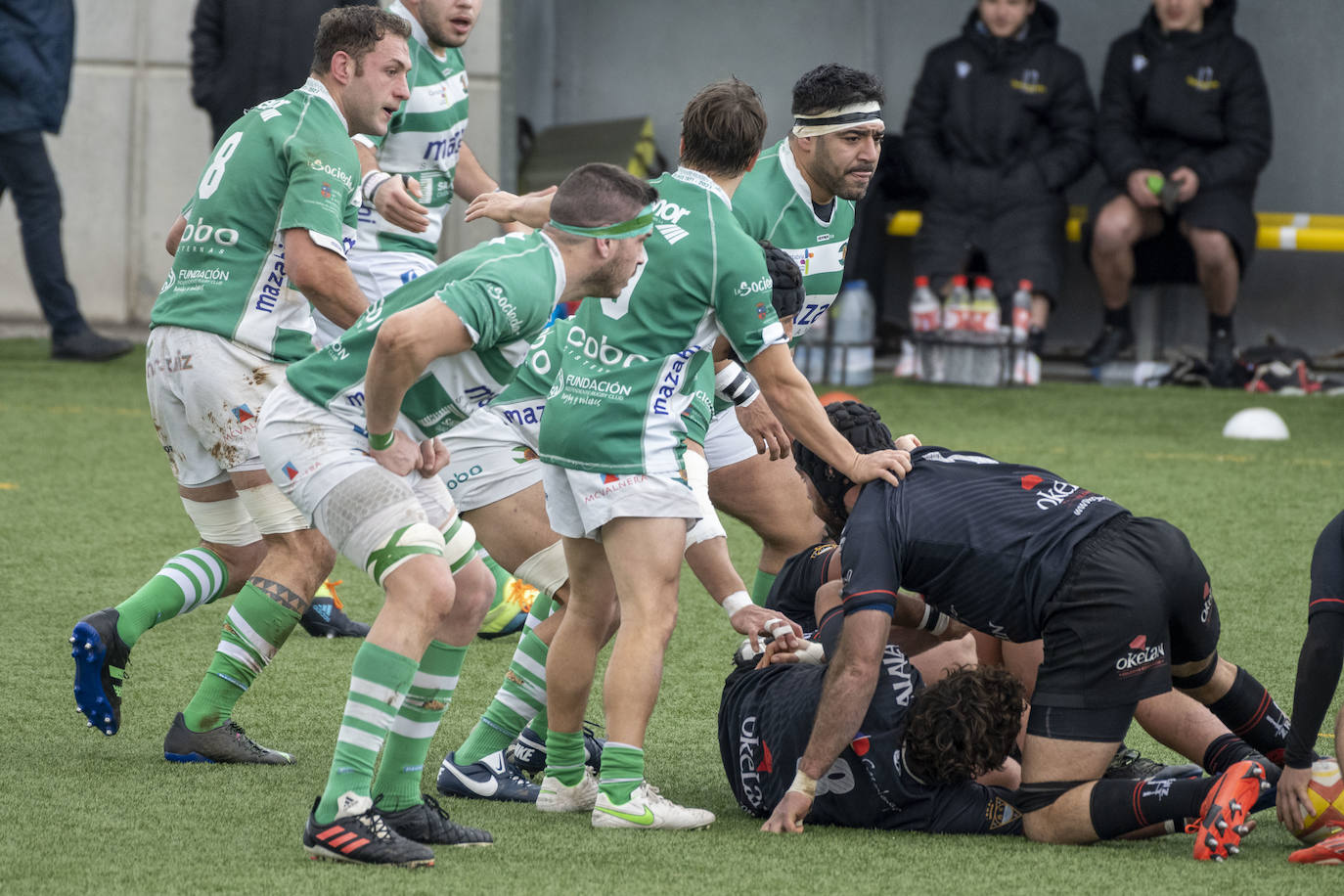 Fotos: El partido Mazabi-Zarautz, en imágenes