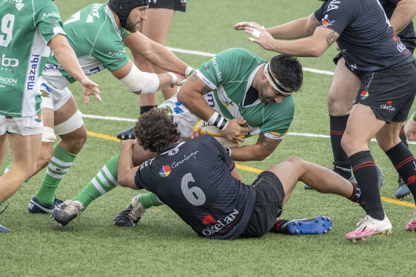 Fotos: El partido Mazabi-Zarautz, en imágenes