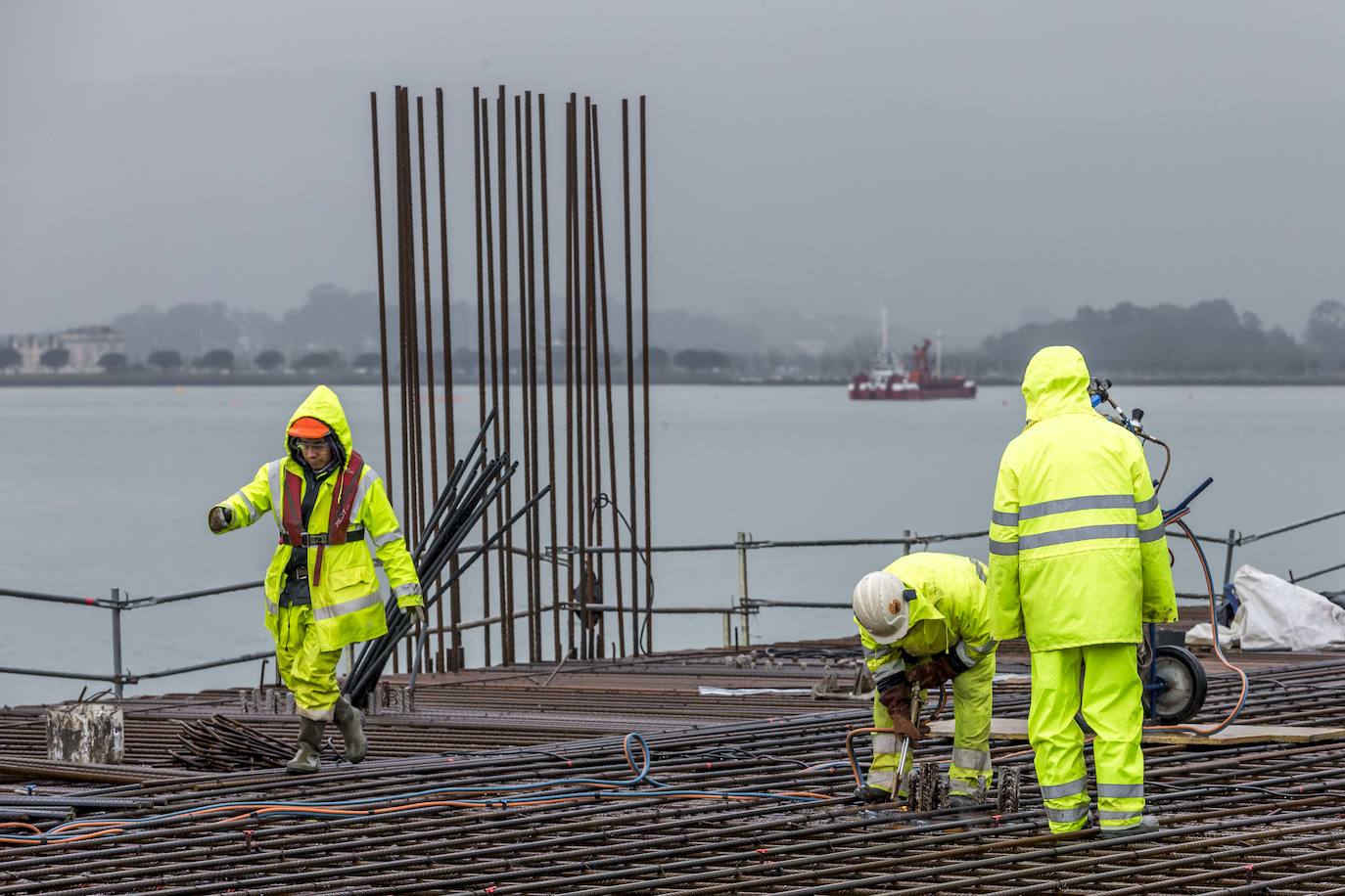 Fotos: Así van las obras en el Puerto de Santander