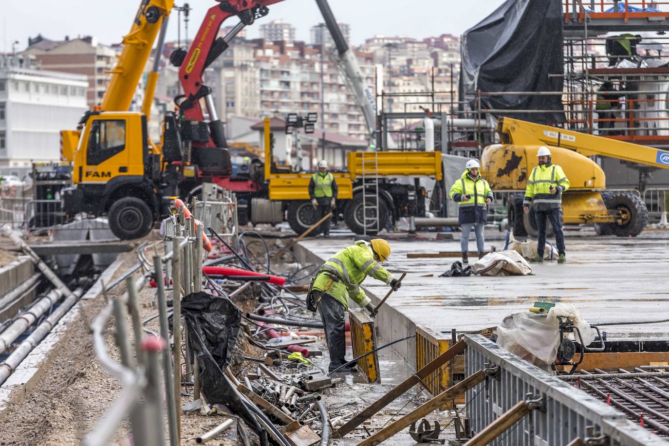 Fotos: Así van las obras en el Puerto de Santander