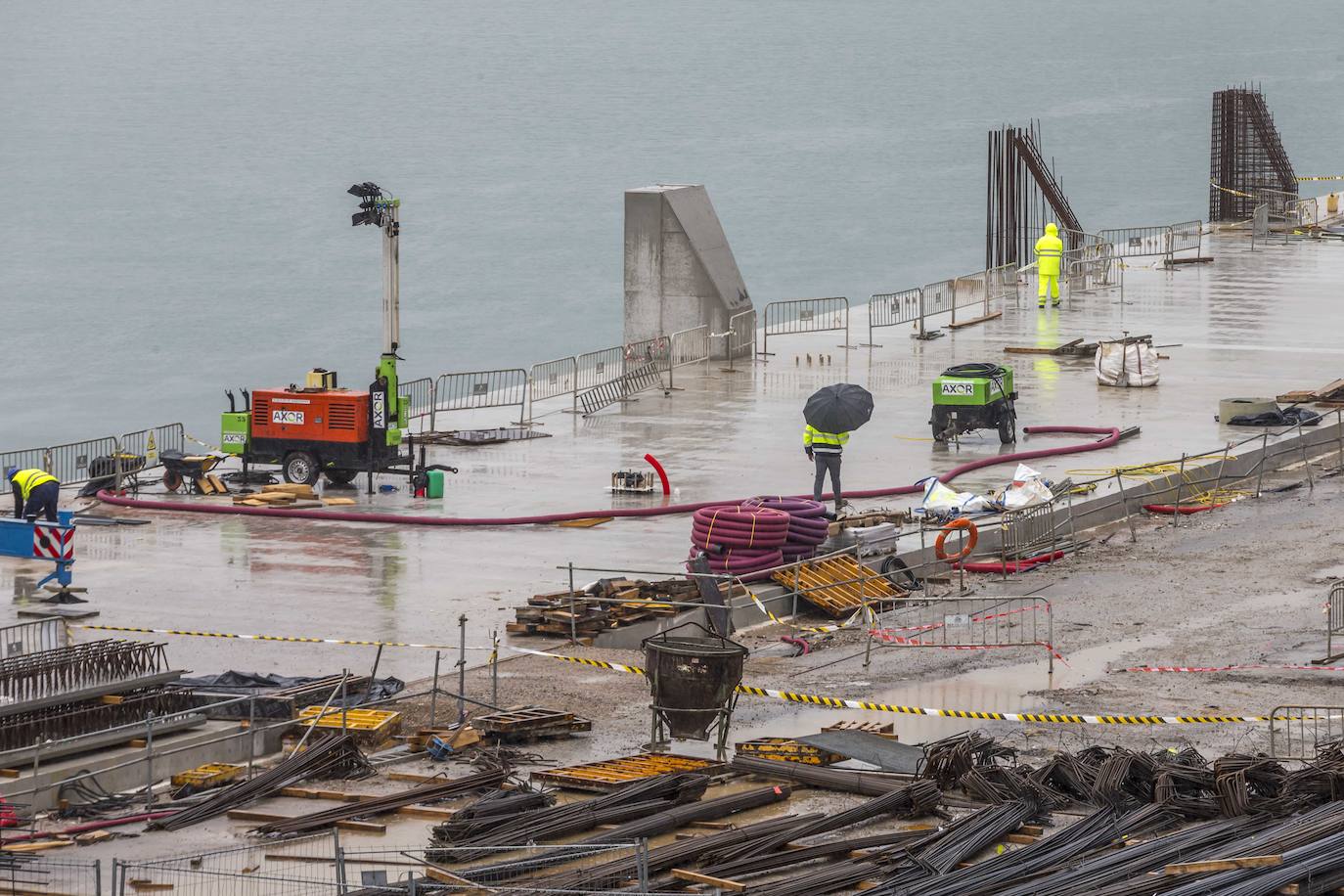 Fotos: Así van las obras en el Puerto de Santander