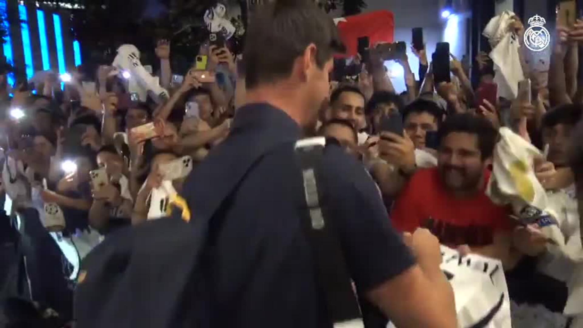 El Madrid ya está en Houston