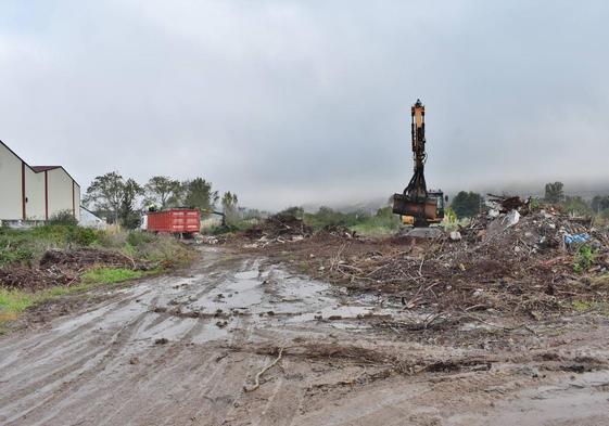 En 2020 se desescombro el área que albergará el aparcamiento.