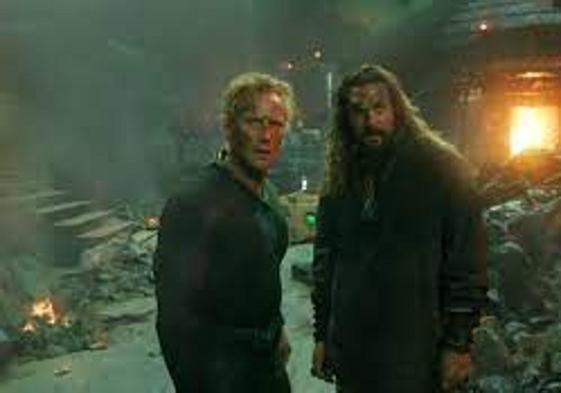 Patrick Wilson y Jason Momoa, en el filme