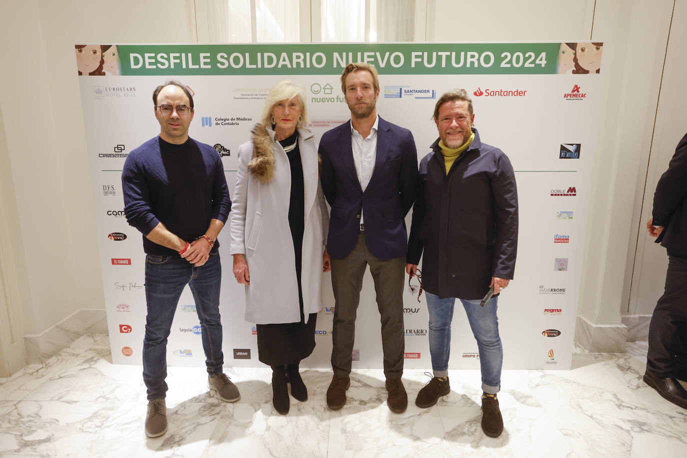 Jesús García, Marina Lombo, Felipe Piña y Vicente Nieto. 