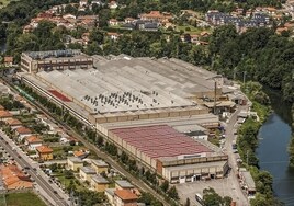 Fábrica de Bridgestone en Puente San Miguel.