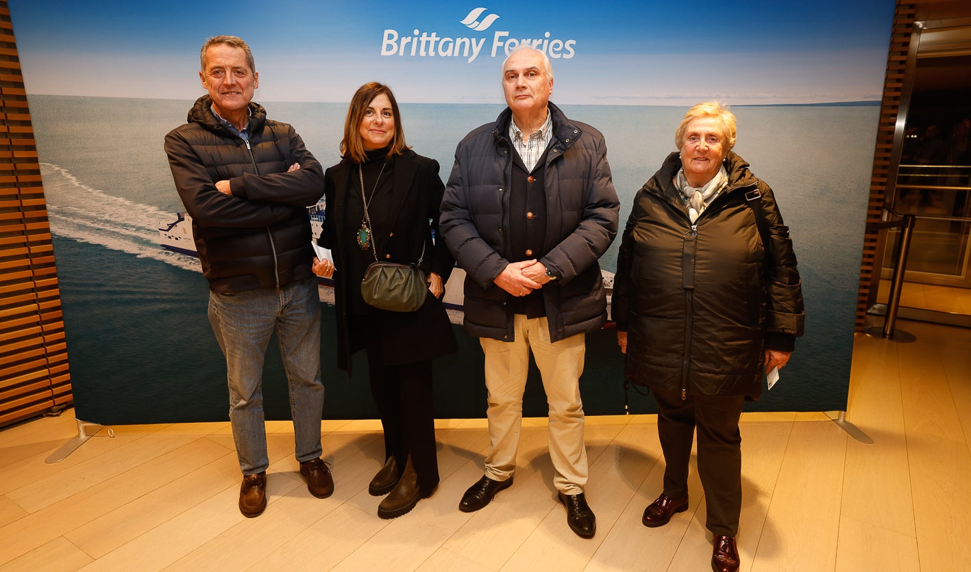 Fernando Cámara, Cristina Higuera, Félix López y Cristina Pereda.