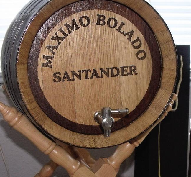 Barrica personalizada.