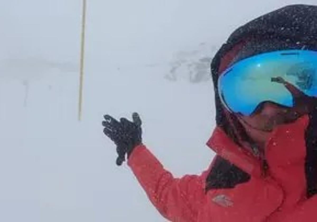 Imagen secundaria 1 - Así vive este frío invierno el guarda de un refugio de los Pirineos