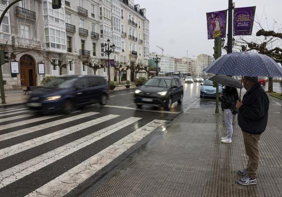 El Paseo Pereda es una de las zonas de Santander donde se han instalado sensores de calidad del aire.