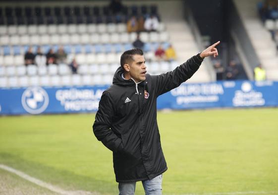 Fran Martín, el entrenador de la Gimnástica.