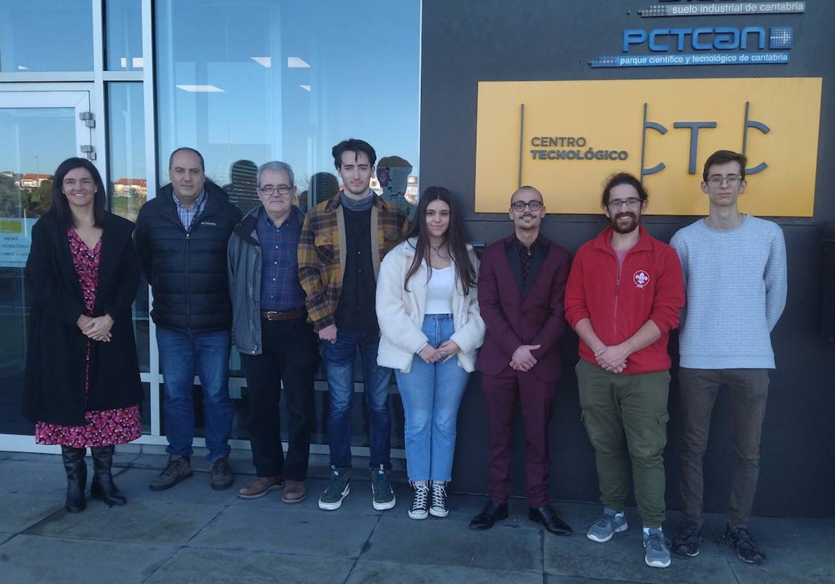 La empresa mentora Centro Tecnológico CTC recibió la visita de los grupos del IES Cantabria.