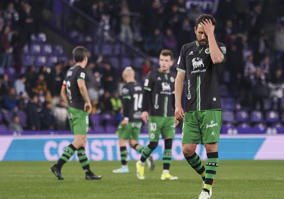 El Valladolid-Racing, en imágenes