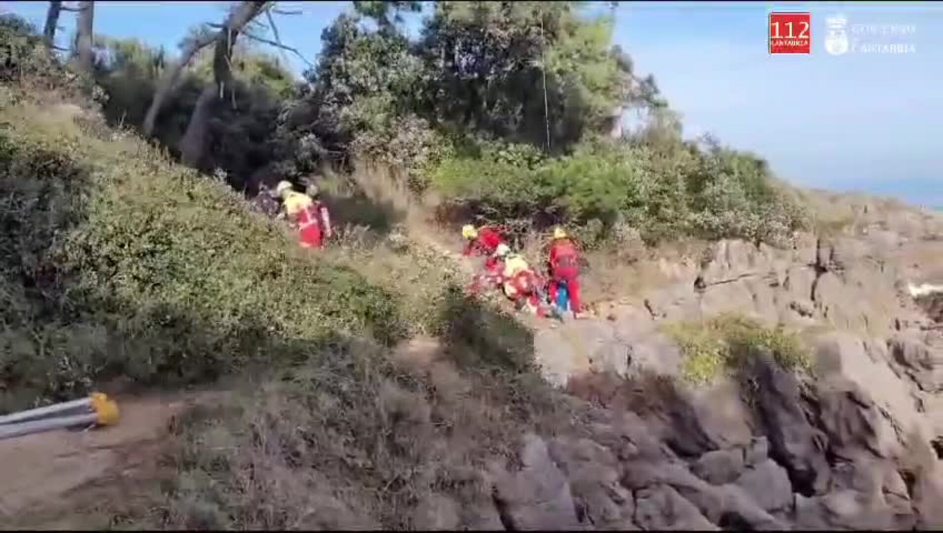Rescate en Noja