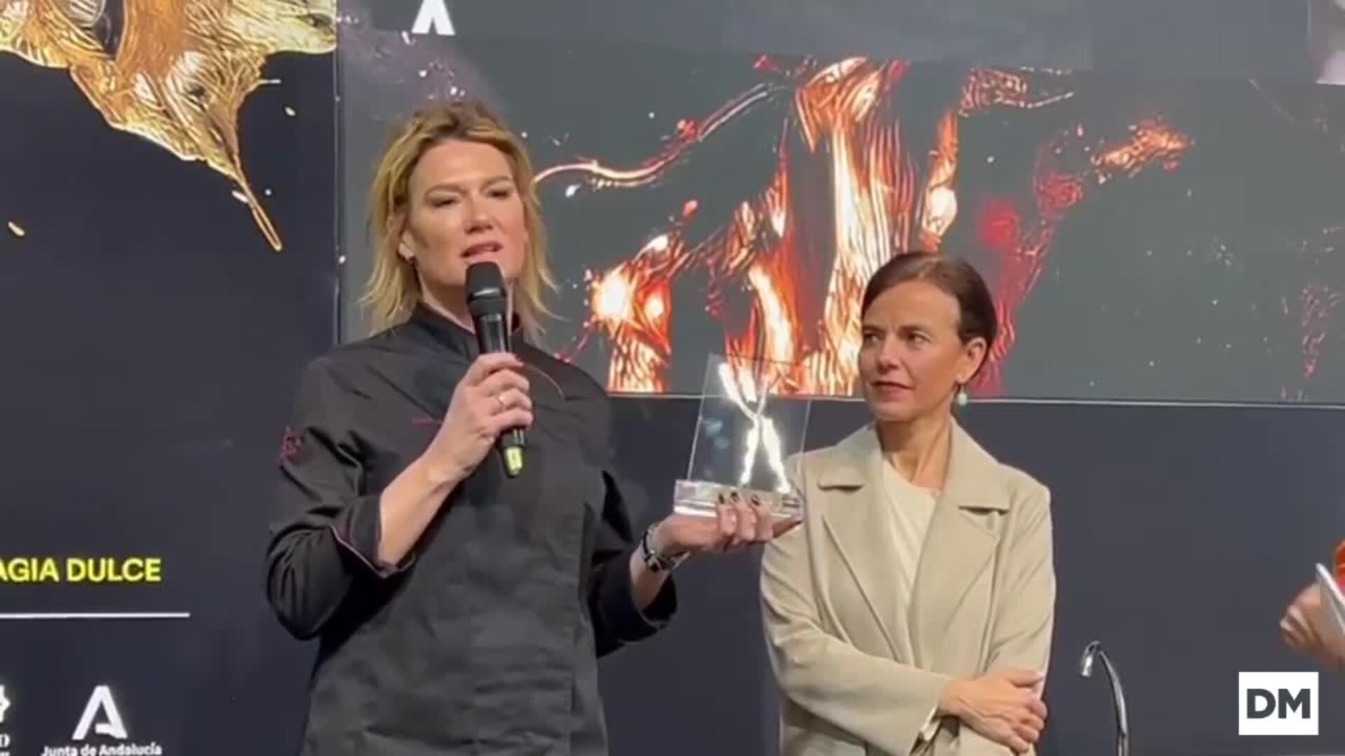 La cántabra Estela Gutiérrez, premio a la mejor pastelera de Madrid Fusión