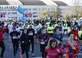 Los participantes arrancan su carrera en la pasada edición de la prueba deportiva.