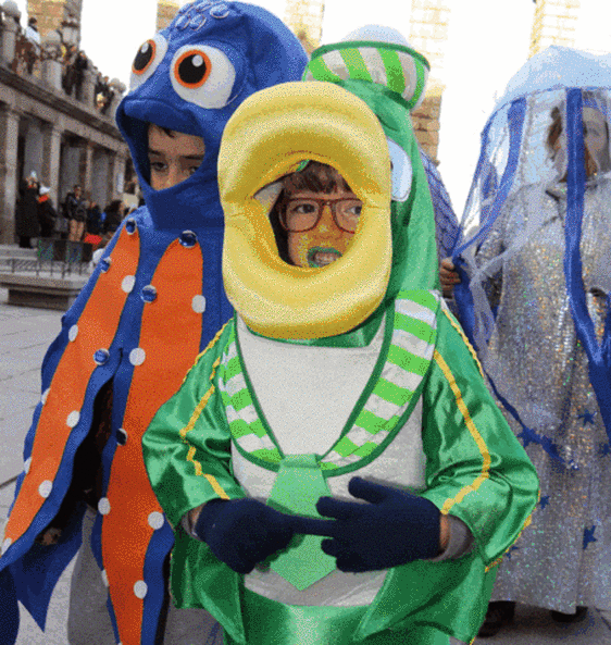 Las actrices Carmen Conesa y Lydia Fairén, de Morticia y Miércoles Addams, para el musical que trajeron a Santander.